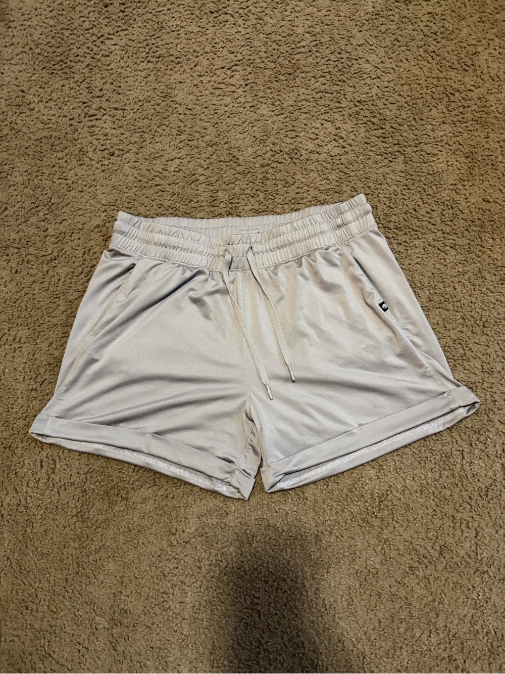 Born Primitive Light Gray Athletic Drawstring Shorts
